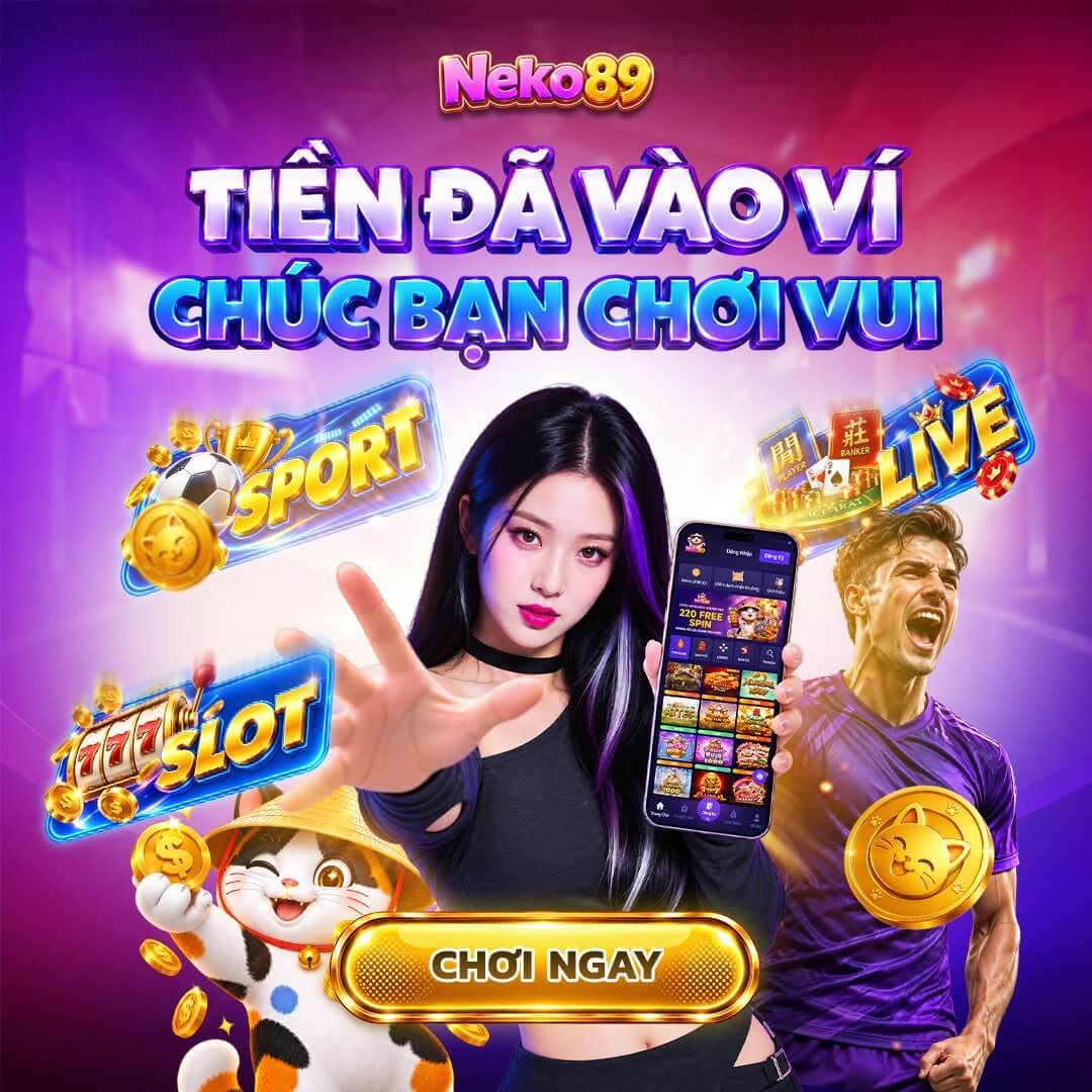 Hình ảnh khuyến mãi: Tiền đã vào ví, chúc bạn chơi vui, Sport/Slot/Live